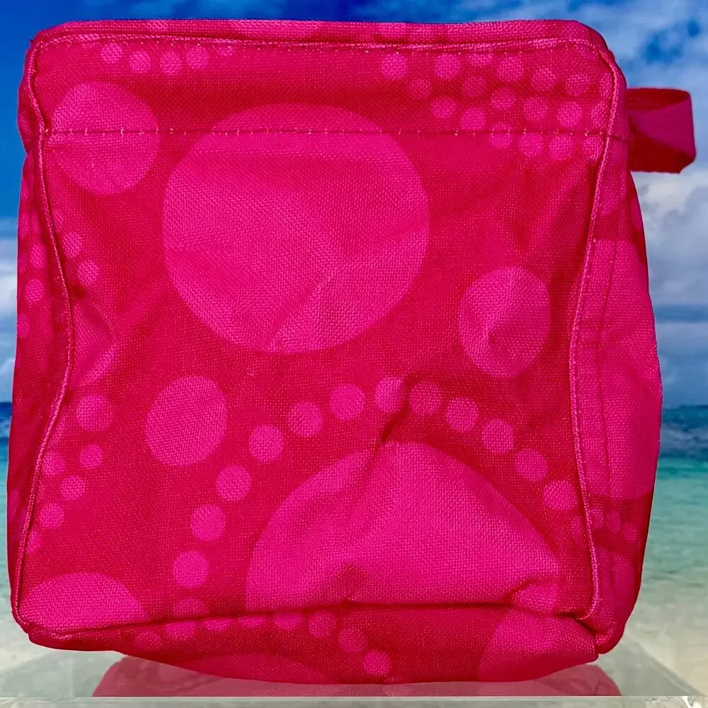 Thirty-One Littles Carry-All Caddy - Pink Circle Spirals